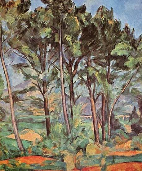 Paul Cezanne Viadukt oil painting image